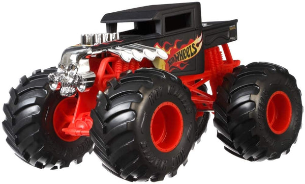 Hot Wheels Monster Trucks Bone Shaker Vehicle with Giant Wheels – Square  Imports