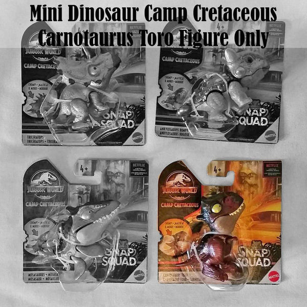 JURASSIC WORLD SNAP Squad Camp Cretaceous Parasaurolophus Bumpy Clip On