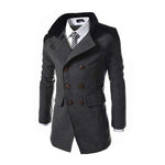 Men's Double Breasted Overcoat