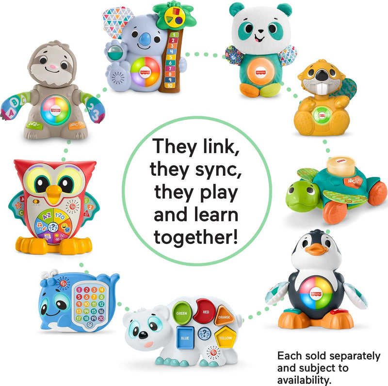 Fisher-Price Linkimals Interactive Learning Toy for Toddlers with Lights Music and Motion