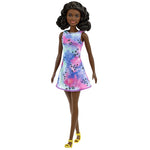 Mattel Barbie African-American Beauty Play Doll with Hippie Flower Power Dress