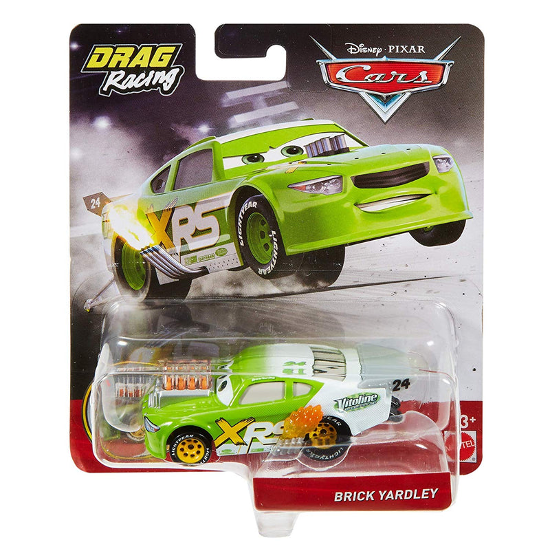 Disney Pixar Cars XRS Drag Racing Brick Yardley