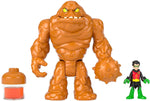 Imaginext DC Super Friends Oozing Clayface & Robin, Multicolor