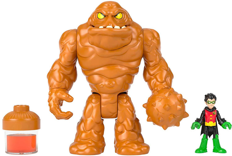 Imaginext DC Super Friends Oozing Clayface & Robin, Multicolor