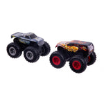 Hot Wheels Monster Trucks Dueling Doubles 2 Pack Dragon Hunter Vs Fire Starter
