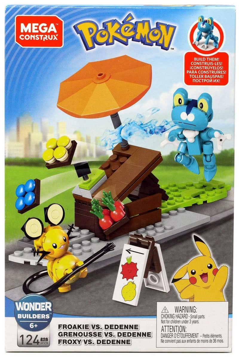 Pokemon Froakie Vs. Dedenne