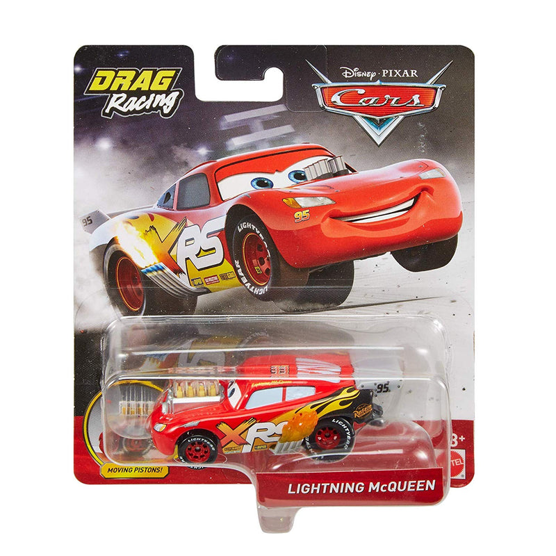 Disney Pixar Cars XRS Drag Racing Lightning McQueen