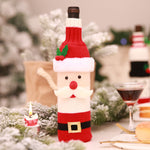 Santa Snowman Christmas Wine Jacket
