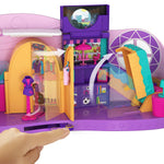 Polly Pocket Go Tiny! Room Playset with Adventure Dolls & Accessories