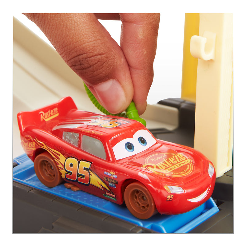 Disney Pixar Cars Race & Go Playset with Storage Tub