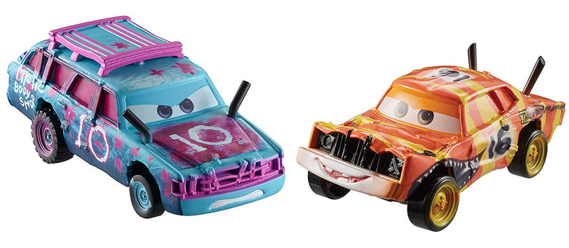 Cars 3 Blind Spot & Pushover Vehicle, 2 Pack