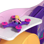 Polly Pocket Go Tiny! Room Playset with Adventure Dolls & Accessories