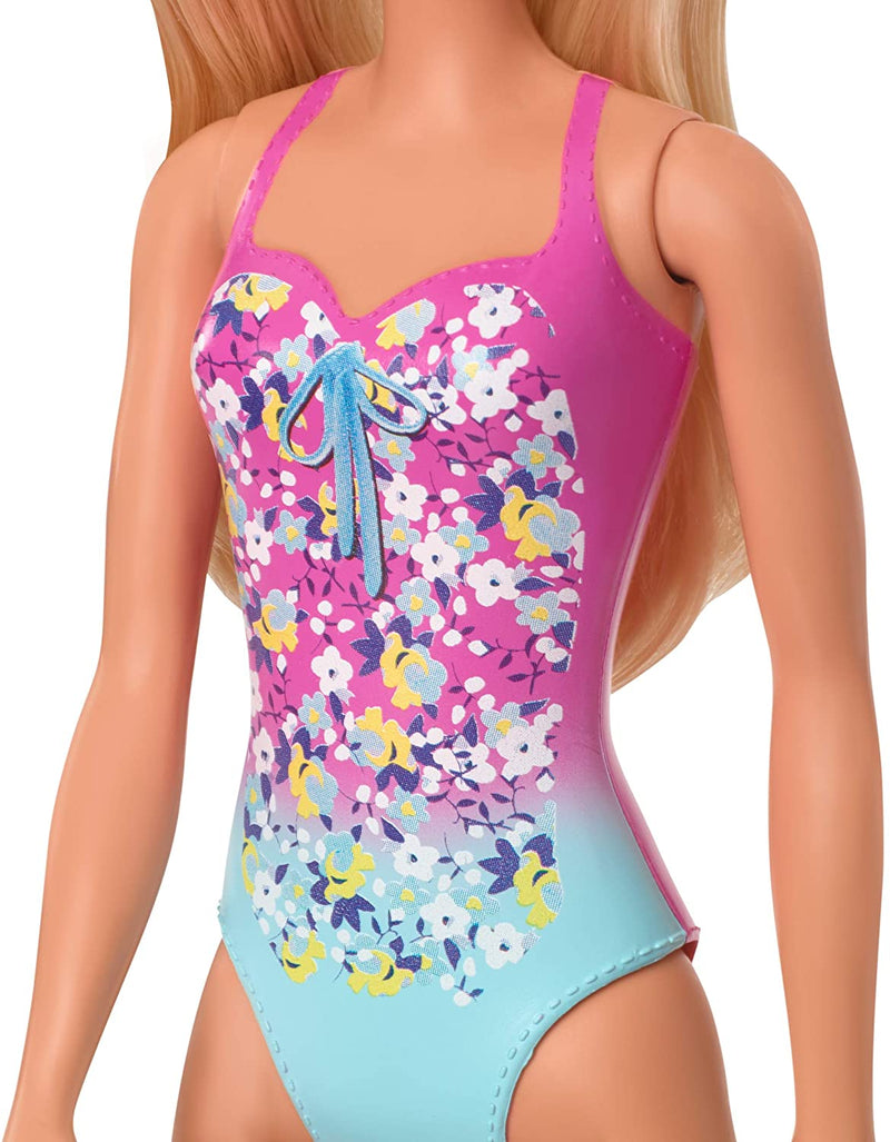 Barbie Doll Blonde Wearing Swimsuit