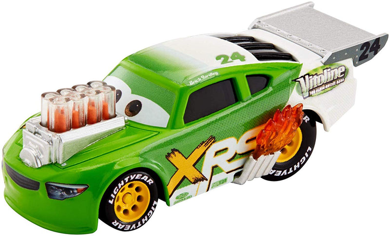 Disney Pixar Cars XRS Drag Racing Brick Yardley