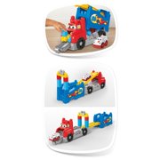 Mega Bloks Build & Race Rig Vehicle Set with 5-Racing Sounds