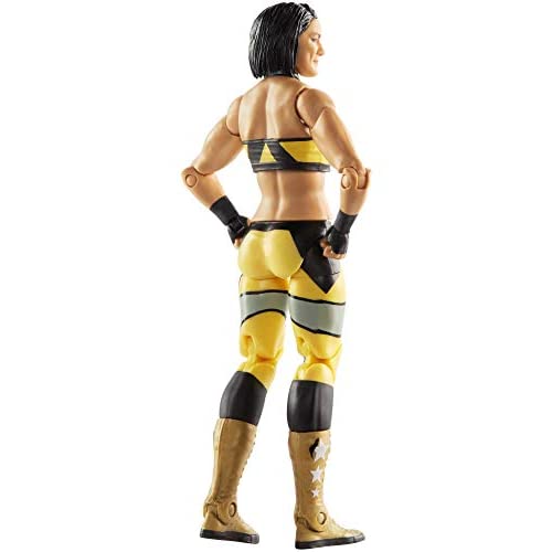 WWE Bayley Elite Series Action Figure with Realistic Facial Detailing & Accessories