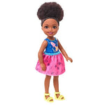 Barbie Club Chelsea Brunette Doll 6-inch with Space-Themed Graphic
