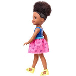 Barbie Club Chelsea Brunette Doll 6-inch with Space-Themed Graphic