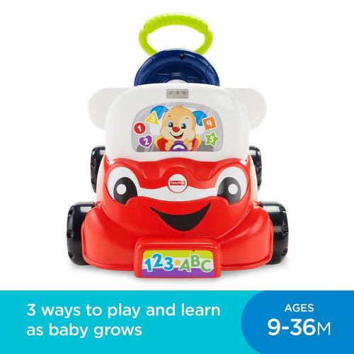 Fisher-Price Laugh & Learn 3-in-1 Interactive Smart Car