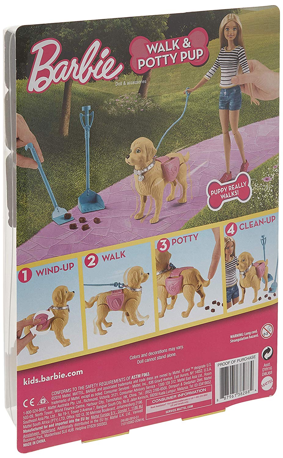 Barbie walking dog that poops shop