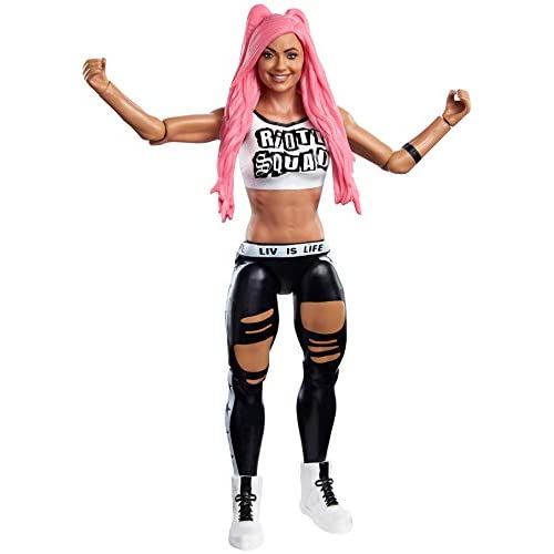 WWE Liv Morgan World Builder Basic Series Action Figure 6-inch
