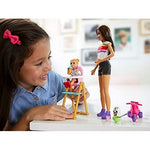 Barbie Skipper Babysitters Inc. Feeding Playset with Skipper Doll, Toddler Doll with Feeding Accessories