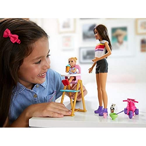 Barbie skipper babysitter shop feeding playset