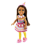 Barbie Chelsea Dress-Up Doll  in Cake Costume with Pet and Accessories