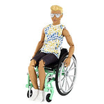 Barbie Ken Fashionistas Doll with Wheelchair and Ramp