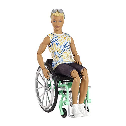 Barbie Ken Fashionistas Doll with Wheelchair and Ramp