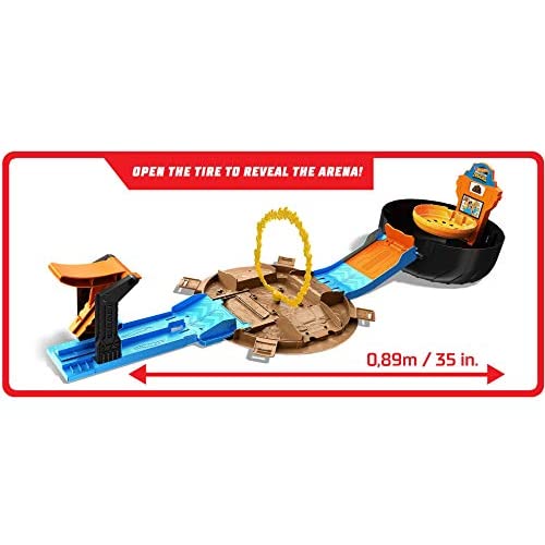 Hot Wheels Monster Trucks Stunt Tire Play Set