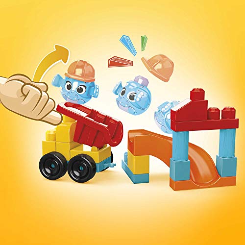 Mega Bloks Peek A Blocks Construction Site, 30 Pieces
