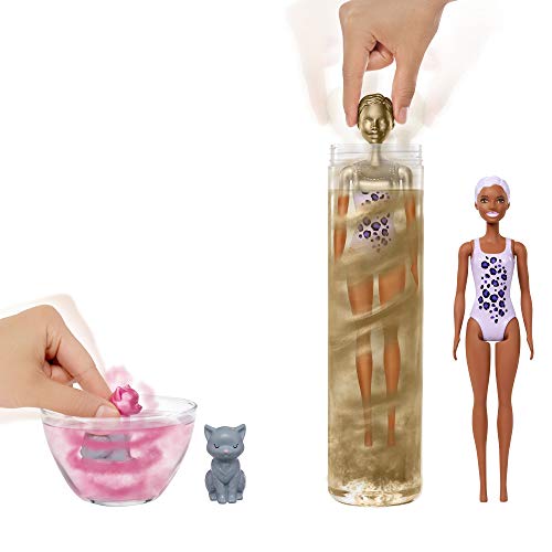 Barbie Color Reveal Doll Set with 25 Surprises Including 2 Pets, Clothes & Accessories