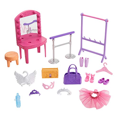 Barbie Club Chelsea Doll and Ballet Playset, 6-inch Brunette