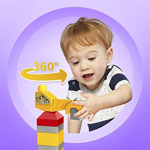 Mega Bloks Peek A Blocks Construction Site, 30 Pieces
