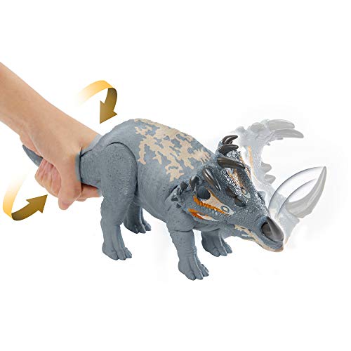Jurassic World Camp Cretaceous Sound Strike Medium-Size Sinoceratops Dinosaur Action Figure