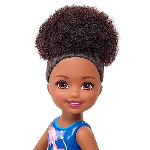 Barbie Club Chelsea Brunette Doll 6-inch with Space-Themed Graphic