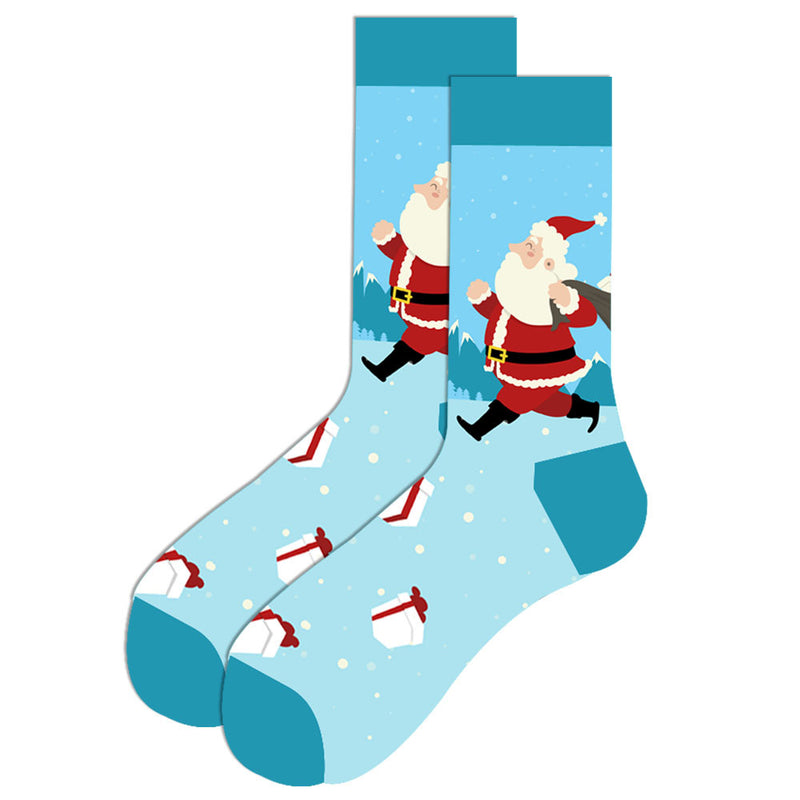 Fun Print Christmas Holiday Socks