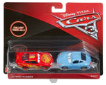 Cars 3 Lightning McQueen and Sally Die-Cast Vehicles, 2-Pack