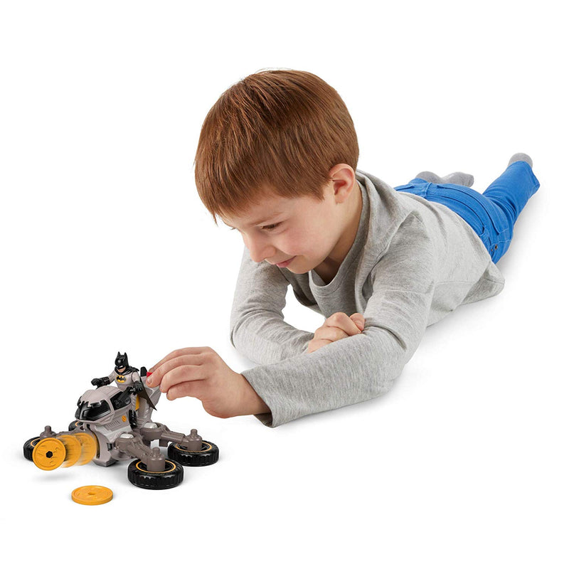 Imaginext DC Super Friends Batman & Batcycle, Multicolor