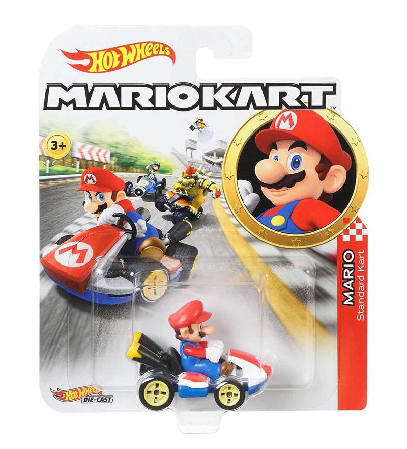 Hot Wheels Mario Kart Play Vehicles, Multicolour