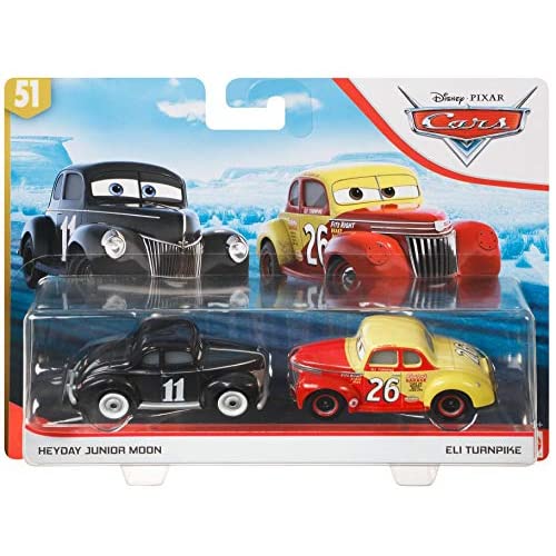 Disney Pixar Cars Heyday Junior Moon and Eli Turnpike 2-Pack