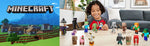 Mattel Minecraft Craft-a-Block 2-Pk, Action Figures & Toys to Create, Explore and Survive, Authentic Pixelated Designs, Collectible Gifts for Kids Age 6 Years and Up