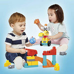 Mega Bloks Peek A Blocks Construction Site, 30 Pieces