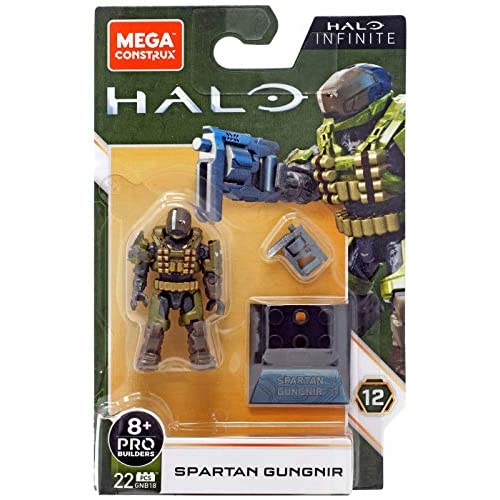 Mega Construx Halo Infinite Spartan Gungnir Minifigure