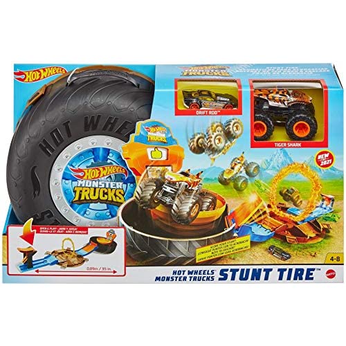 Hot Wheels Monster Trucks Stunt Tire Play Set – Square Imports