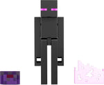 Minecraft Enderman Action Figure, 3.25-in, with 1 Build-a-Portal Piece & 1 Accessory, Building Toy Inspired by Video Game