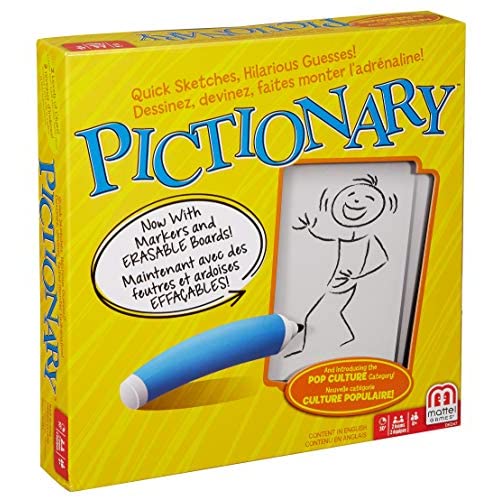 Pictionary Board Game, Yellow