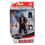 WWE Ricochet Elite Series Deluxe Action Figure with Realistic Facial Detailing & Accessories