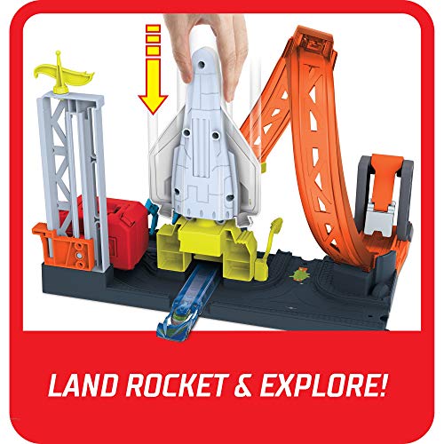 Hot Wheels Super Space Shuttle Launch Pad Set